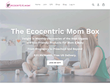 Tablet Screenshot of ecocentricmom.com